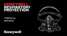 Honeywell Half Face Respirator with Nosecup North Size M