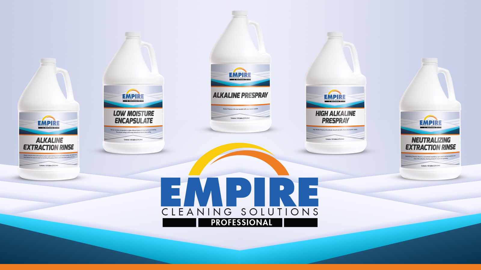 Empire Cleaning solutions banner. 